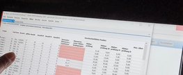 Blick auf eine Seite der Statistik mit der Schulverwaltungssoftware